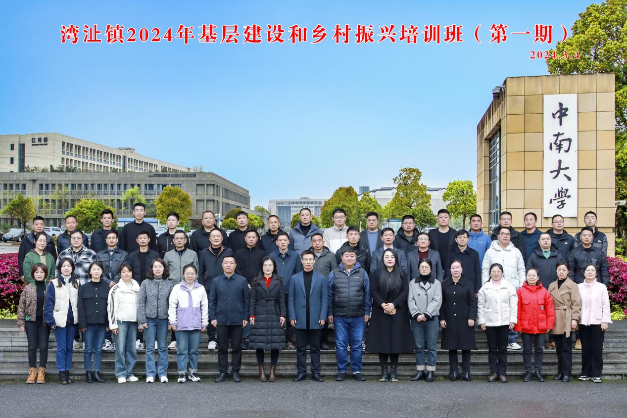 芜湖湾沚镇2024年基层建设和乡村振兴培训班